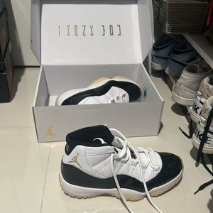 Jordan 11 retros white and black